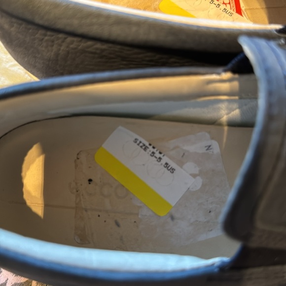 Ecco Blue Casual Slip-On Sneakers - Picture 6 of 6